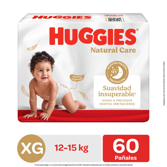 Pañal Huggies Natural Care BigPack